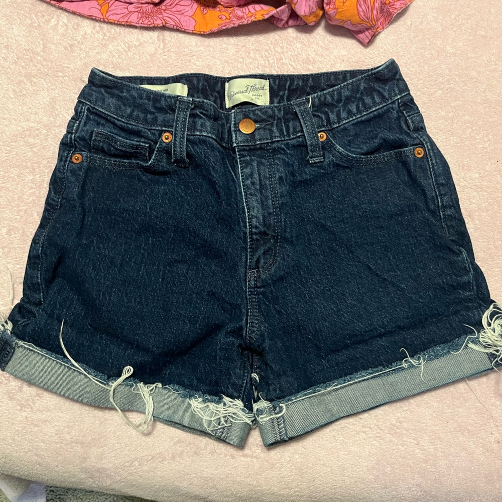Universal Thread Dark Blue Jean Shorts